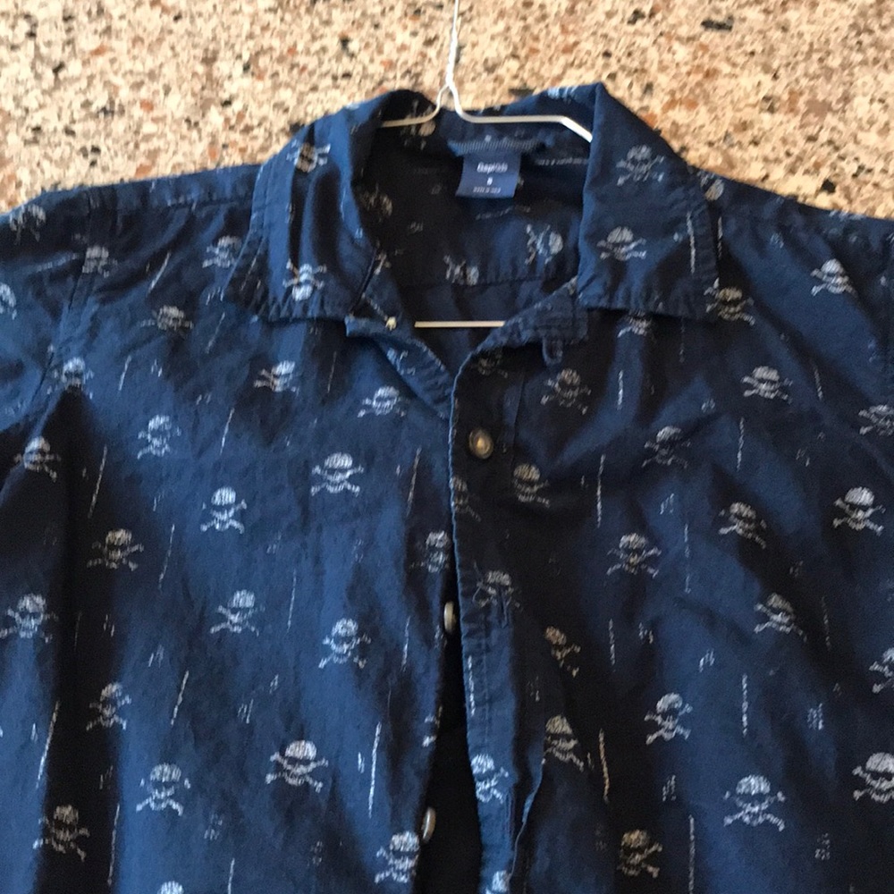 Gap camp shirt size S